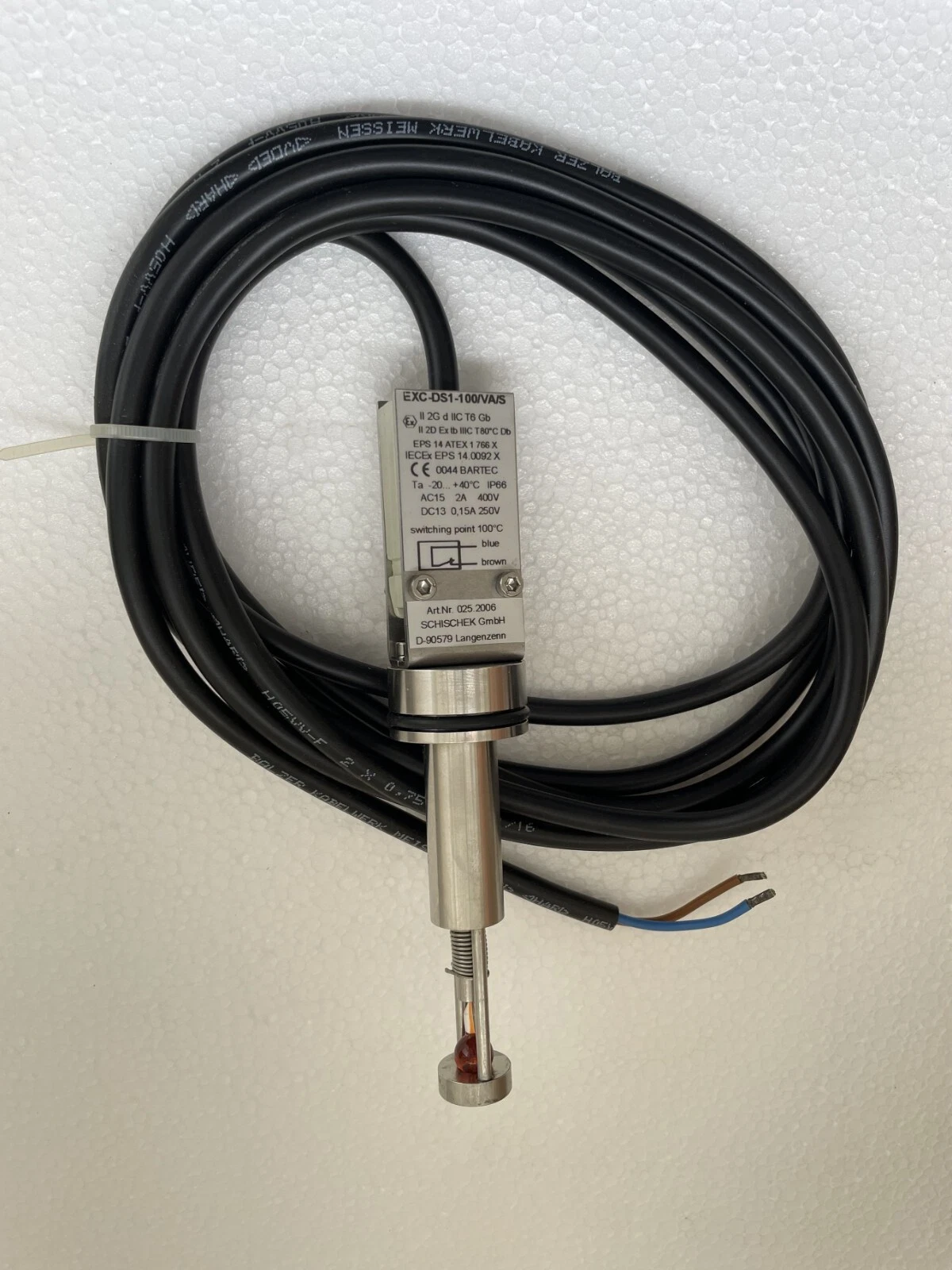 ExMax Fire Damper Actuator SCHISCHEK Exc-DS1/VA Safety Temp Trigger